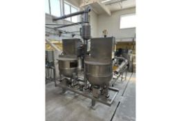 Groen Dual 60 Gallon 316 Stainless Steel Kettle System With Dual Motion Agitation