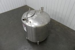 St Regis SS 850 Gallon Tank with CIP System
