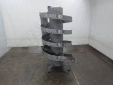 Ambaflex Spiralveyor SV-Series Incline Spiral Conveyor Perpendicular Infeed/Discharge