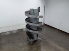 Ambaflex Spiralveyor SV-Series Incline Spiral Conveyor Perpendicular Infeed/Discharge