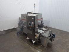 Delkor Spot Pak Stainless Steel Dual Head Vacuum Tray Packer