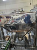 Stainless Steel Hopper Tote