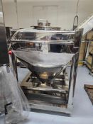 Stainless Steel Hopper Tote