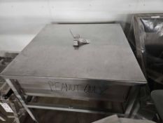 Stainless Steel Hopper Tote
