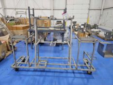 Stainless Steel Parts Cart on wheels