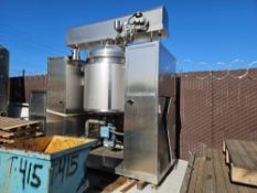 Stainless Steel Jacketed Mixing Tank