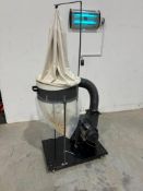 Central Machinery 2 HP 5 Micron 70 gallon industrial dust collector 120v 3450 rpm