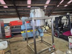 Stainless Steel Jacketed Emulsifying Tank