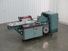 Shanklin F-5A Horizontal Flow Thru Side Seal Shrink Wrapper with Lugged Infeed