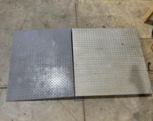 Fairbanks Model PLF-HR3400-B1 1000 Lb Floor Scale with GSE 665 Digital Control