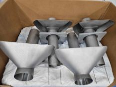 Lot of 4 Forming Horns