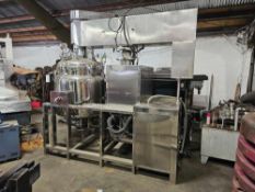 300 Gallon Stainless Steel Pressure Cooker with Mixer