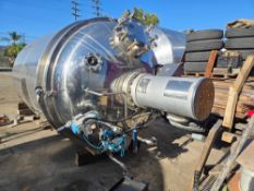 Stainless Steel Jacketed Mixing Tank