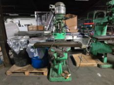Bridgeport J Head Vertical Milling Machine