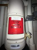 Two Stainless Steel Reels with Hot Water Heater, Eye Wash Station/ Shower, and Sink