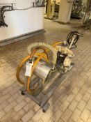 Sandpiper S1FB3P1PPUS000 Air-Operated Diaphragm Pump on Stainless Steel Cart