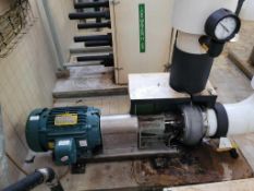 Vertiflo 1424 15 Horsepower Vacuum Pump