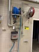 Reel Craft 7800 OLS Air Hose Reel, System Cleaners Plant Cleaner Station and Water Hose Reel
