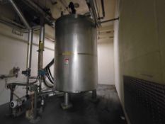 Double Walled Vertical Stainless Steel Recirculating Tank