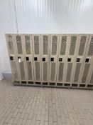 Set of (24) Lockers