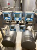 Lot of (3) Rosemount Analytical 1056 Four-Wire Transmitter