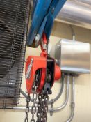 Gorbel Ceiling Mounted Lift with 1 Ton Dayton Chain Hoist