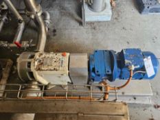 Nakakin JM160T-VT-C Positive Displacement Lobe Pump