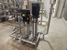 2 Grundfos Pumps w/ 7.5 Horsepower Baldor Motors