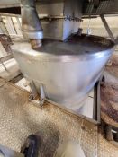 Stainless Steel Hopper with Pneumatic Gate Valve