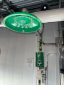 System Cleaner Plant Cleaner Station with Hose Reel and Haws Emergency Shower/Eye Wash Station