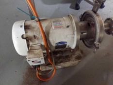 Centrifugal Pump with Baldor Reliance 5 Hp Washdown Duty Motor