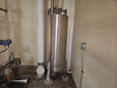100 Gallon Stainless Steel Holding Tank