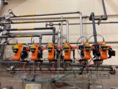 Lot of 6 Georg Fisher PA11 Pneumatic Actuators