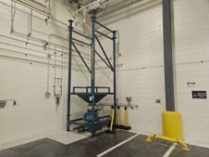 Smoot Bulk Bag Unloader w/ Salina Vortex Slide Gate