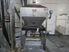 Stainless Steel Bin on Casters