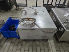 Stainless Steel Coffee Rework Holding Tank