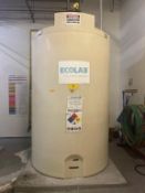 Eco Lab Approximately 1450 Gallon Vertical Tank