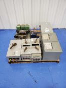 Pallet of Tranformers and Switches
