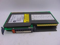Used ALLEN BRADLEY 1771-OX SERIES A PLC MODULE