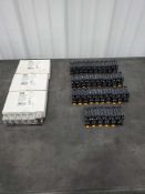 Lot of ABB Relays with Sockets