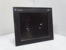 Used ALLEN BRADLEY 6185-DAZAAZZ SERIES A HMI