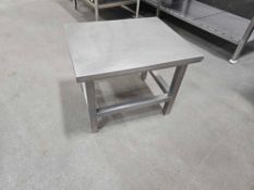 Stainless Steel Prep Table
