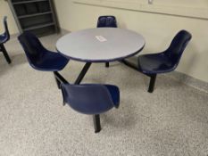 Lot of 10 Break Room Tables with Chairs