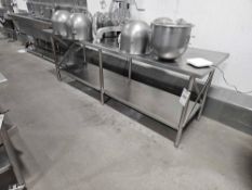 Stainless Steel Prep Table