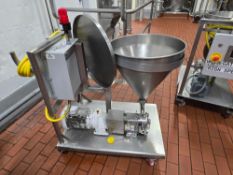 Stainless Steel 2 HP Piston Depositor with Infeed Hopper