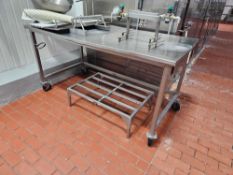 Stainless Steel Prep Table