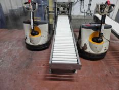 Decline Gravity Roller Conveyor