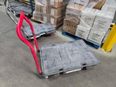 Lot of 2 Carts on Wheels