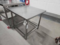 Stainless Steel Prep Table