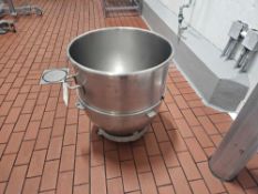Hobart Mixing Bowl on wheels